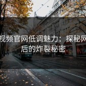 蘑菇视频官网低调魅力：探秘网红背后的炸裂秘密