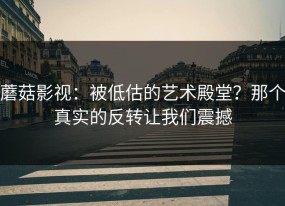 蘑菇影视：被低估的艺术殿堂？那个真实的反转让我们震撼
