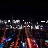 探寻蘑菇视频的“后劲”，一场关于网络热潮的文化解读